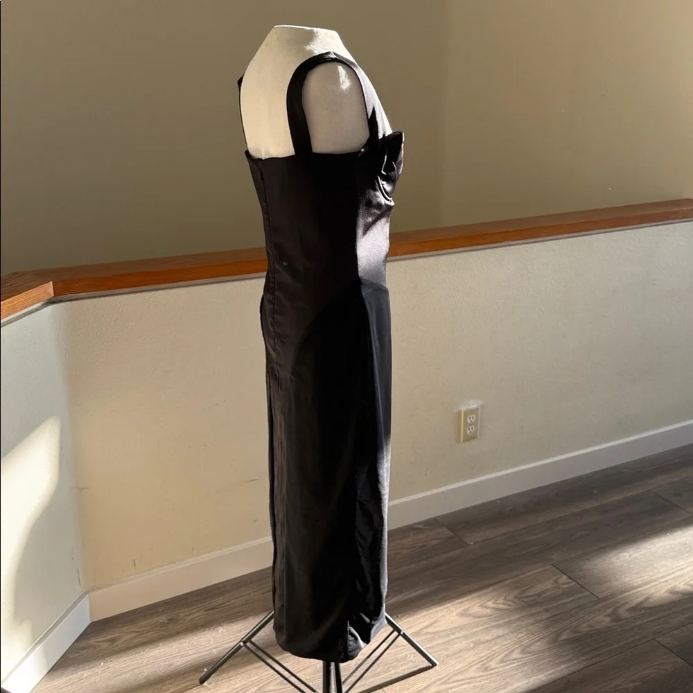 House of CB black mid length Dress size medium - Picture 11 of 15